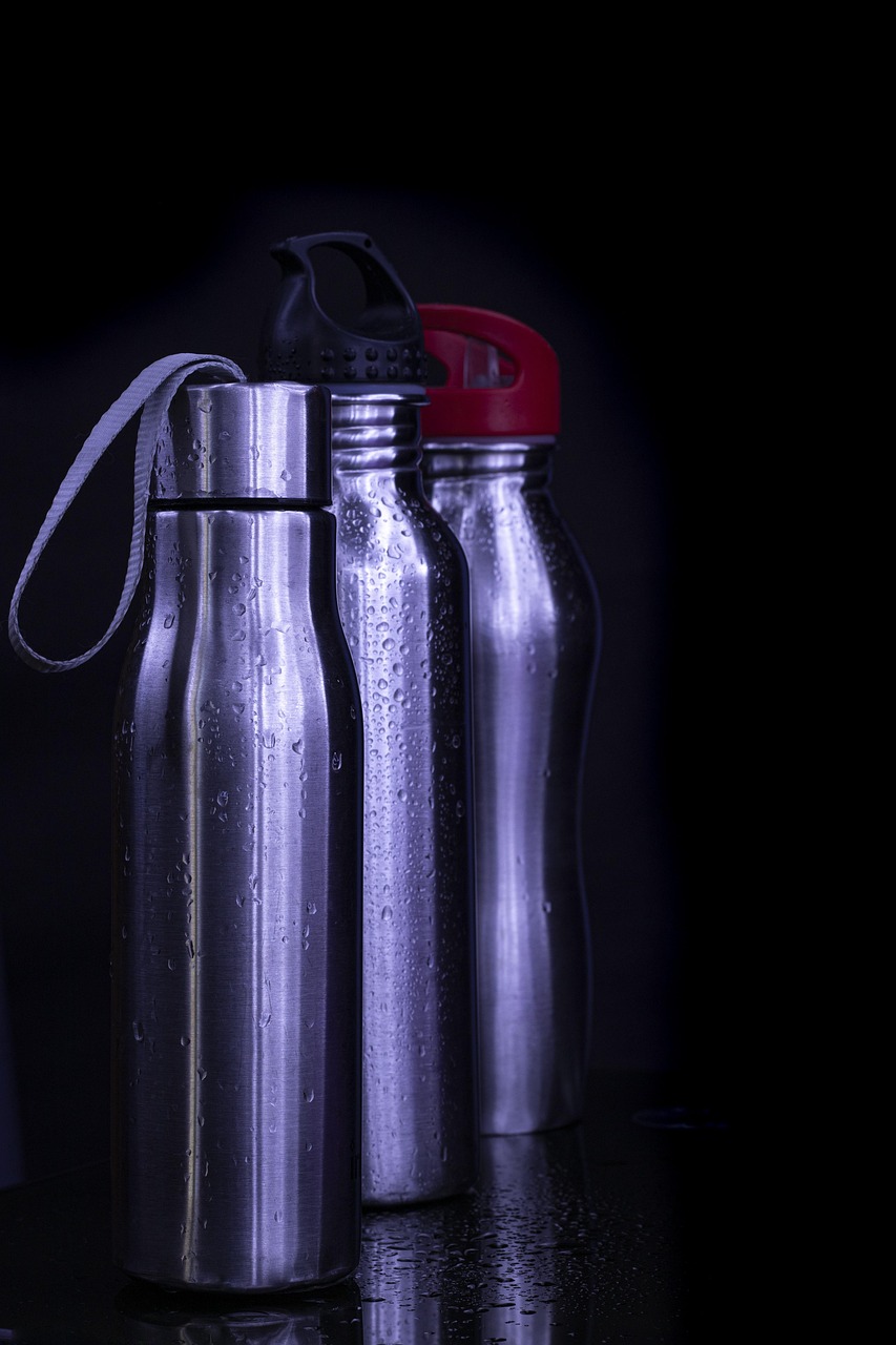 Bouteille d'eau en acier inoxydable